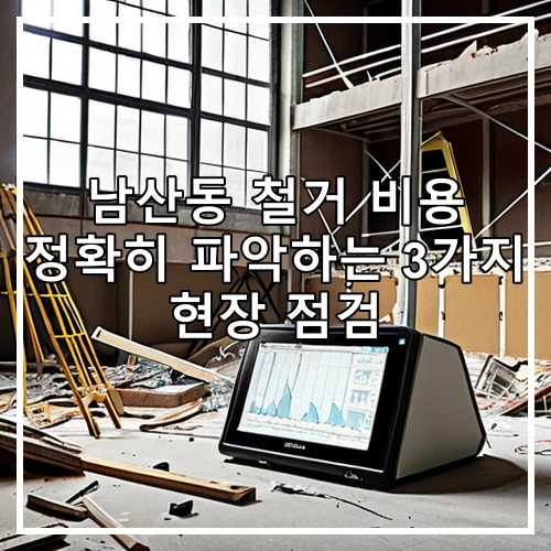 남산동 철거 비용 정확히 파악하는 3가지 현장 점검